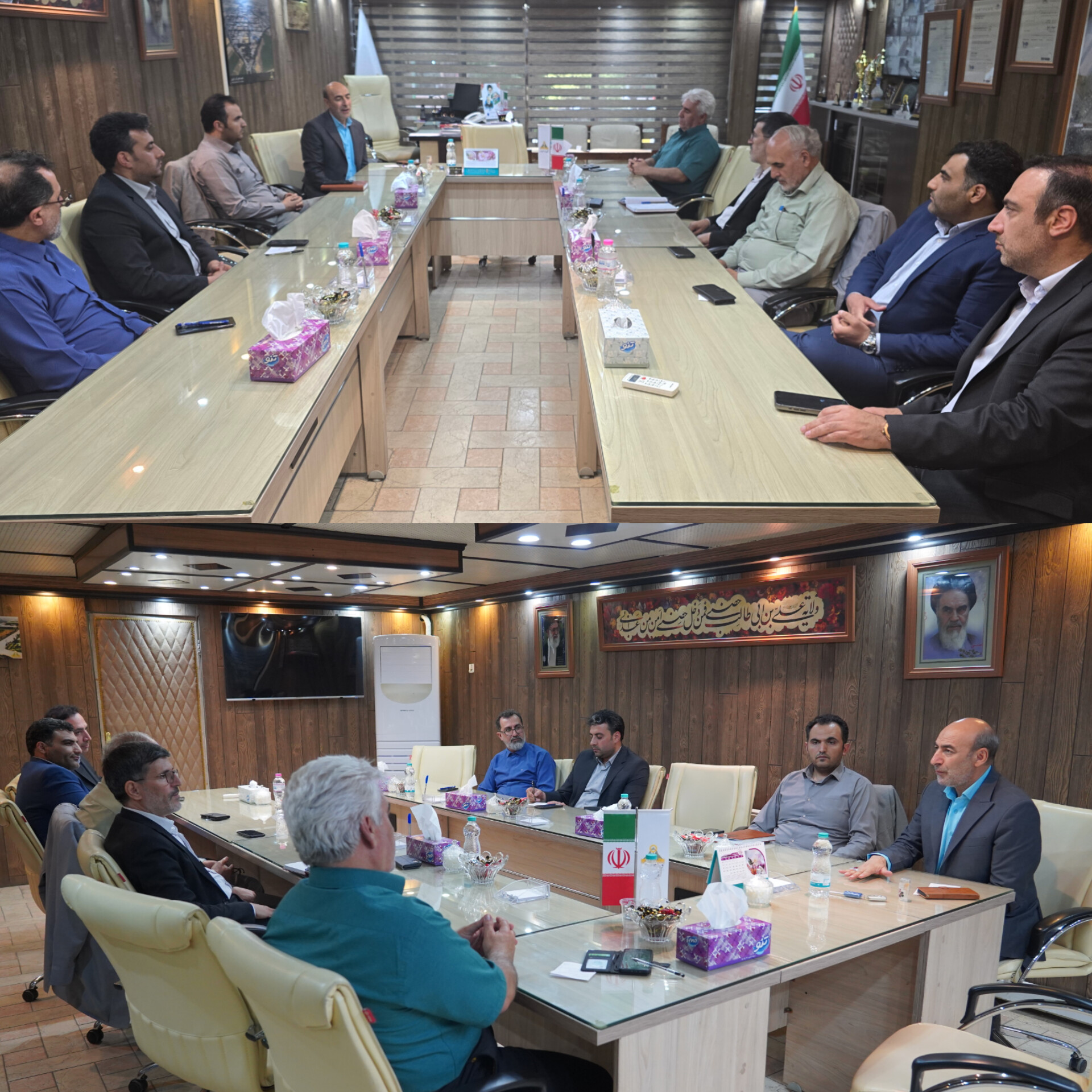 Meeting of City Council members and Board of Directors of Alborz Industrial City Company